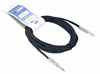 Invotone ACI1004/B - инструментальный кабель, 6,3 джек моно <-> 6,3 джек моно, длина 4 м (синий)