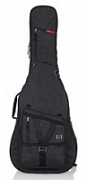 GATOR GT-ACOUSTIC-BLK -  усиленный чехол для акустических гитар, цвет черный