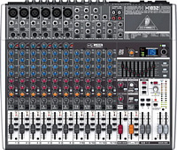 Behringer X1832USB  Четырнадцатиканальный аналоговый микшерный пульт со встроенными эффектами, тремя