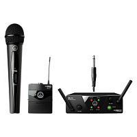 AKG WMS40 Mini2 Mix Set US25AC (537.5/539.3) радиосистема с приёмником SR40 Mini Dual, 1 портативным и 1 ручным передатчиками