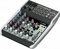 BEHRINGER Q1002USB микшер, 2 моно входа, 4 стерео входа, 1 AUX-шина, USB интерфейс