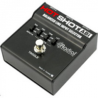 Radial HotShot ABi  переключатель между двумя балансными сигналами, входы 2x XLR, выход 1x XLR