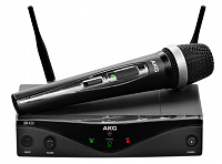 AKG WMS420 Vocal Set Band U1 (606.1-613.7МГц) вокальная радиосистема с приёмником SR420, ручной передатчик HT420 с динамическим капсюлем D5