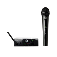 AKG WMS40 Mini Vocal Set BD US25B (537.9МГц) вокальная радиосистема с приёмником SR40 Mini и ручным передатчиком с капсюлем D88