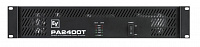 Electro-Voice PA 2400T инсталляционный усилитель, 2 x 400 Вт @ 4 Ом, 70/100В, 200 Вт @ 8 Ом, 26 кг, 2U