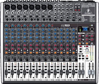 Behringer X2222USB  Шестнадцатиканальный аналоговый микшерный пульт со встроенными эффектами, компре