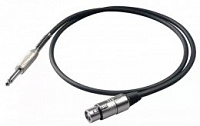 Proel BULK200LU6 - сценич. инстр. кабель, 6.3 джек моно  <-> XLR (мама) , длина - 6 м