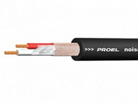 Proel HPC210BK - микрофонный кабель, диаметр - 6,5 мм, в катушке 100 м (чёрный)
