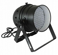Involight LEDPAR56/BK - Светодиодный RGB прожектор (чёрн) , звуковая активация , DMX-512