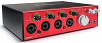Focusrite Clarett 4Pre USB  интерфейс, 18 входов/8 выходов