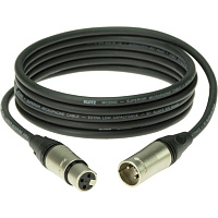 KLOTZ M2K1FM1000 готовый микрофонный кабель на основе MY206, разъёмы Klotz XLR мама - XLR папа, длина 10м
