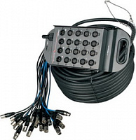 Proel TN2408LU30 - коробка с кабелем,  24 вх., 8 вых., 30м