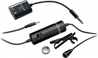 ATR3350IS/ Микрофон петличный для смартфона/AUDIO-TECHNICA