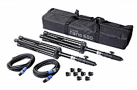 HK AUDIO L.U.C.A.S. Nano 600 Mono Stand Add On Набор аксессуаров, 2 соединительных стойки, 1 кабель, 1 крепление для сателитов