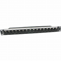 SWITCHCRAFT QGPK116FB 16-канальный патчбэй.Разъемы XLR Female (мама).