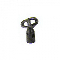 Proel APM35S - держатель радиомикрофона  (22-27mm), ABS пластик