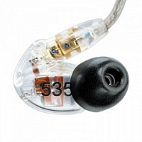 Shure SE535CL  Мониторные внутриканальные наушники с тремя драйверами.