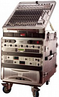GATOR GRC-12X10PU -  кейс,пластик,черный,12U верх, 10U фронт, компактный, откидная крышка