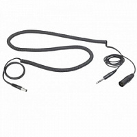 AKG MK HS Studio D провод для гарнитур HSD, разъёмы мини-XLR-джек стерео 6,3мм/XLR-male 3-pin, длина 1,8-2,5м