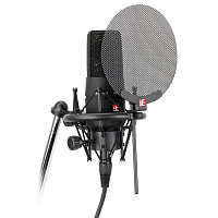 SE ELECTRONICS X1 S VOCAL PACK - набор студийный: микрофон  X1 S, комплект Isolation Pack состоящий из антивибрационного держателя и поп-фильтра, 3-метровый микрофонный кабель