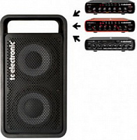 TC ELECTRONIC RS210 басовый кабинет 400 ватт, 8 Ом, 2х10' Eminence custom, 33 мм ВЧ твитер Eminence