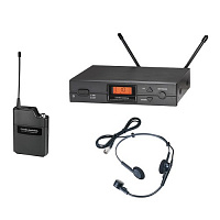 ATW2110a/H головная радиосистема, 10 каналов UHF с динамическим микрофоном PRO8HECW/AUDIO-TECHNICA