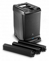 JBL EON ONE активная портативная система. Мощность 380Вт, макс SPL 118дБ, Bluetooth-аудио, 6-канальный микшерный пульт