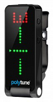 TC Electronic PolyTune Clip Black полифонический тюнер-прищепка, цвет черный