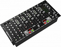 BEHRINGER PRO MIXER VMX1000USB микшер для DJ, 7 каналов, процессор эффектов, USB интерфейс, счетчик BPM