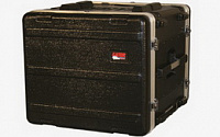 GATOR GRR-8L - рэковый кейс на 8U, стальные рельсы, глубина 19", на колесах, пластик, вес 9,06кг