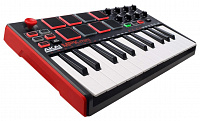 AKAI PRO MPK MINI MK2 USB миди клавиатура с уменьшенными клавишами, 25 клавиш,8 MPC пэдов, 8 ручек для микширования