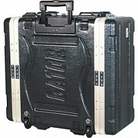 GATOR GRR-4L - рэковый кейс на 4U, стальные рельсы, глубина 19", на колесах, пластик, вес 7,7кг