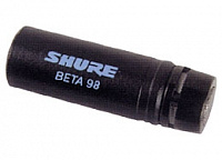 Shure BETA 98Н/С - миниатюрный кардиоидный микрофон для музыкальных инструментов с кабелем (XLR)