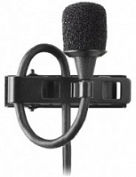 SHURE MX150B/C-XLR кардиоидный петличный микрофон черного цвета с преампом RK100PK, кабелем 1.8м, XLR коннектором