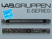 Lab.gruppen E4:2 усилитель 2-канальный, распределение мощности 2x200Вт•2/4/8/16ом/70В, GPIO