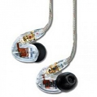 SHURE SE425-CL-EFS - наушники внутриканальные с двумя драйверами, прозрачные, отсо