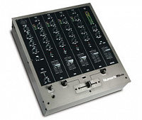 NUMARK M6USB, 4-канальный компактный настольный микшер входы: 2 микрофонных, 2 phono, 4 линейных. USB-интерфейс