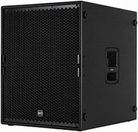 RCF SUB 9004-AS (13000546)  Активный сабвуфер прямого излучения, мощность 1400 Вт, 136 дБ, 30 Гц - 120 Гц, динамик 18"(4"v.c.), RDNet, задержка, ФВЧ, режим «кардиоида» для стека из трех штук, деревянный корпус, 558 х 700 х 700 мм, 57 кг, возможность устан