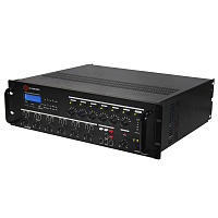 SHOW PS-2406 - трансляционная система 240 вт,100в/4 ом, 6 зон, со встроенным MP3, FM