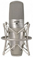 Shure KSM44A/SL - студийный конденсаторный микрофон с алюминиевым кофром и гибким креплением